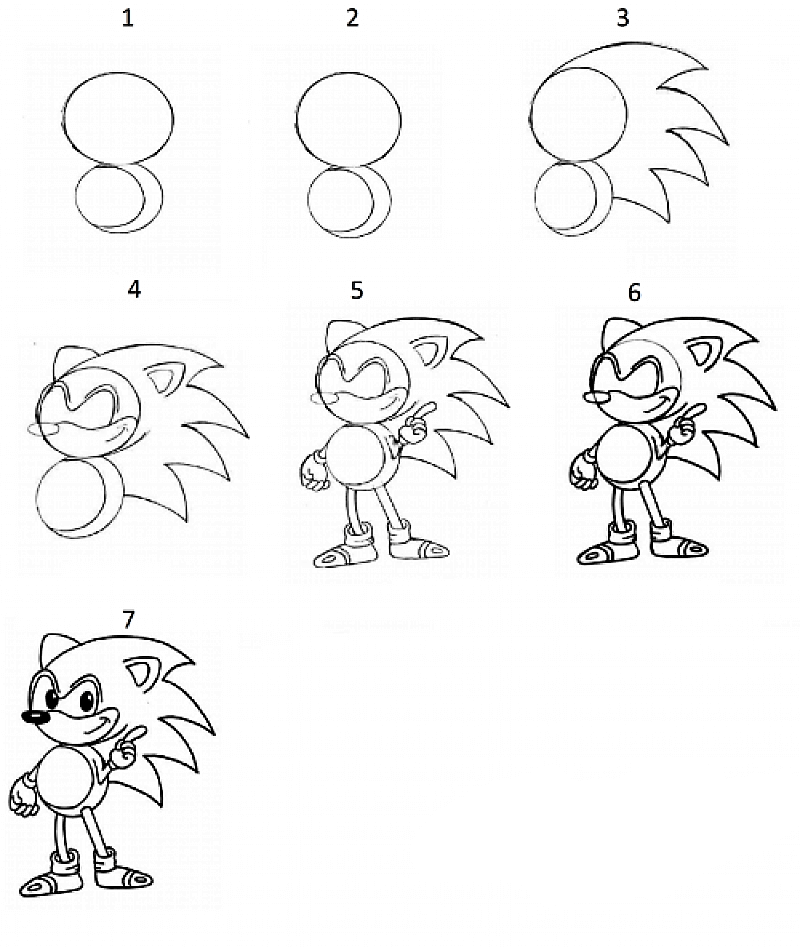 Jak Narysować Sonic Idea 7