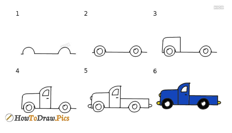 An Easy Truck Jak Narysować 