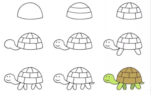 Jak Narysować Turtle idea 1