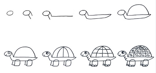 Jak Narysować Turtle idea 10