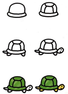 Jak Narysować Turtle idea 6