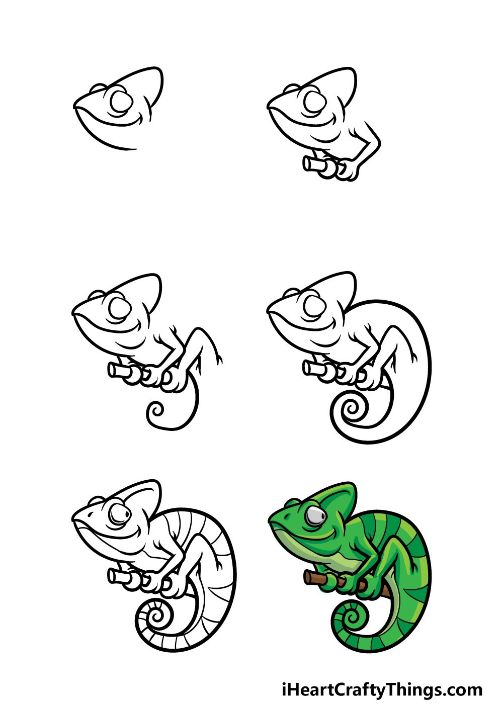 Jak Narysować Gecko Idea 6