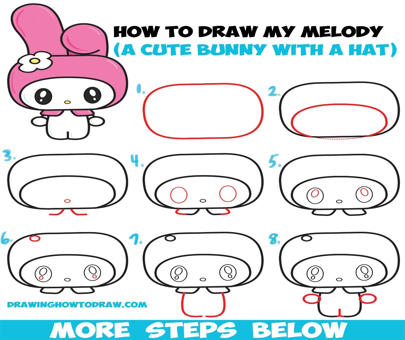 My Melody Idea 2 Jak Narysować 