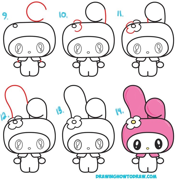 My Melody Idea 4 Jak Narysować 