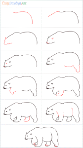 Jak Narysować Polar bear idea 1