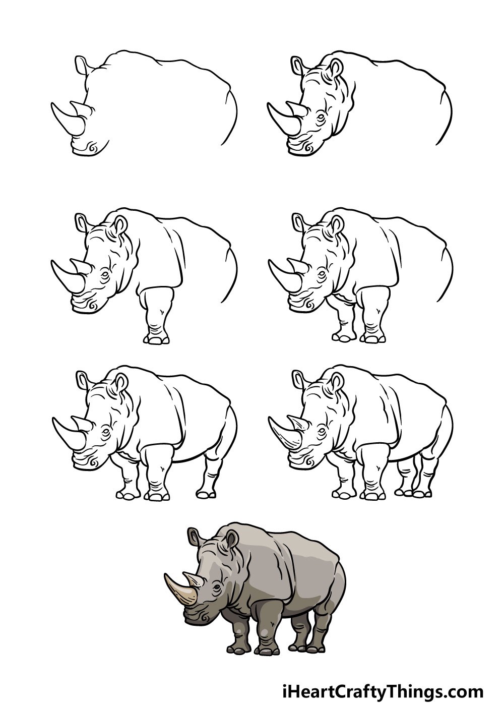 Jak Narysować Rhino Ideas 6