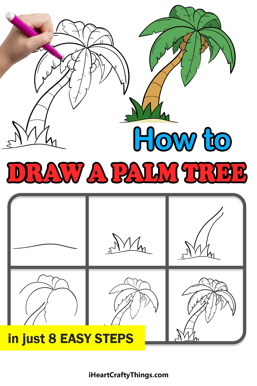 Jak Narysować Palm Tree Idea 9