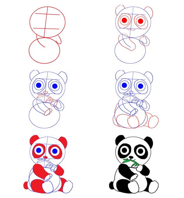Jak Narysować Panda na Drzewie