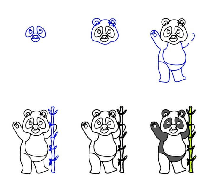 Jak Narysować Panda Pirat