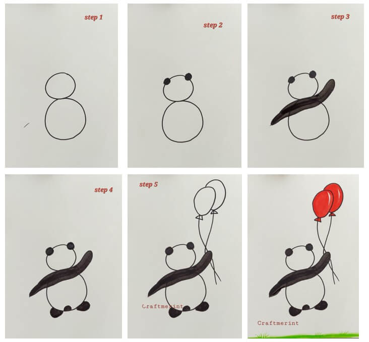 Jak Narysować Panda Sportowiec