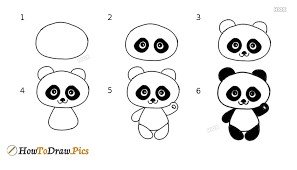 Jak Narysować Pastelowa Panda
