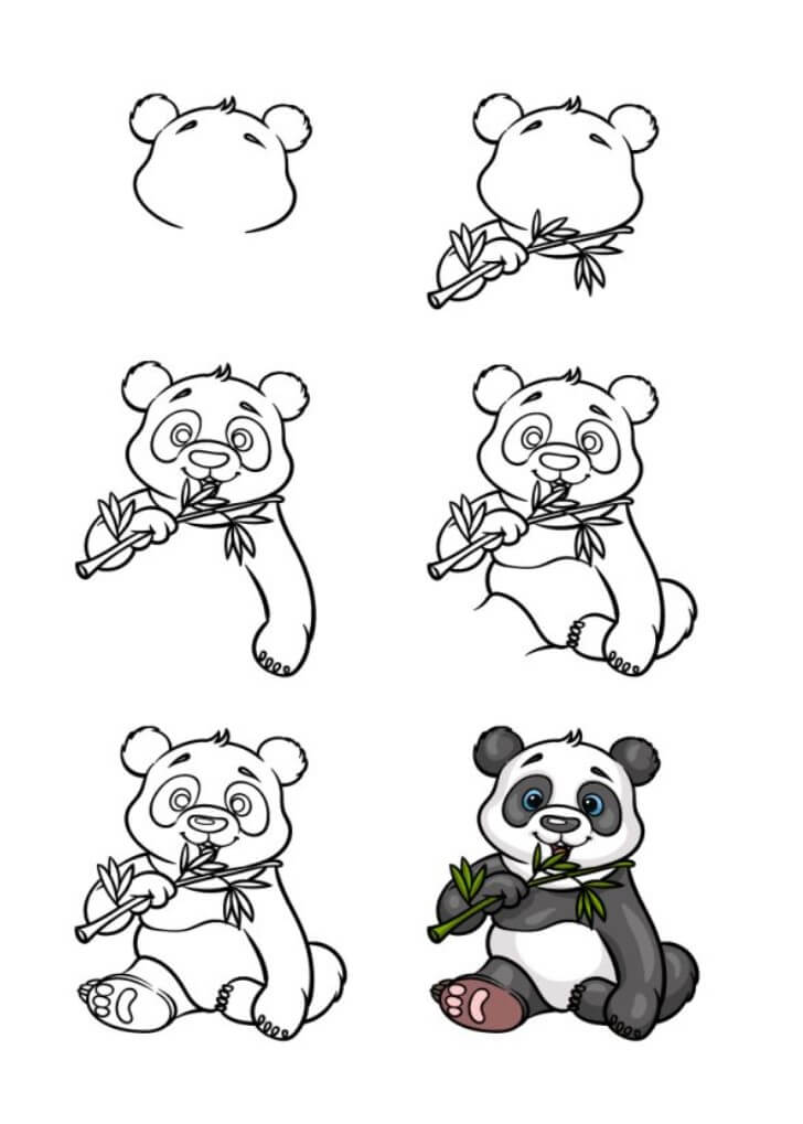 Jak Narysować Pulchna Panda