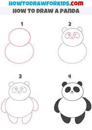 Jak Narysować Wesoła Panda