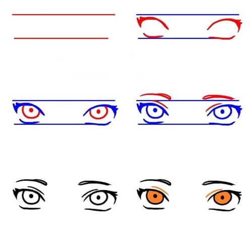 Jak Narysować Oczy Anime