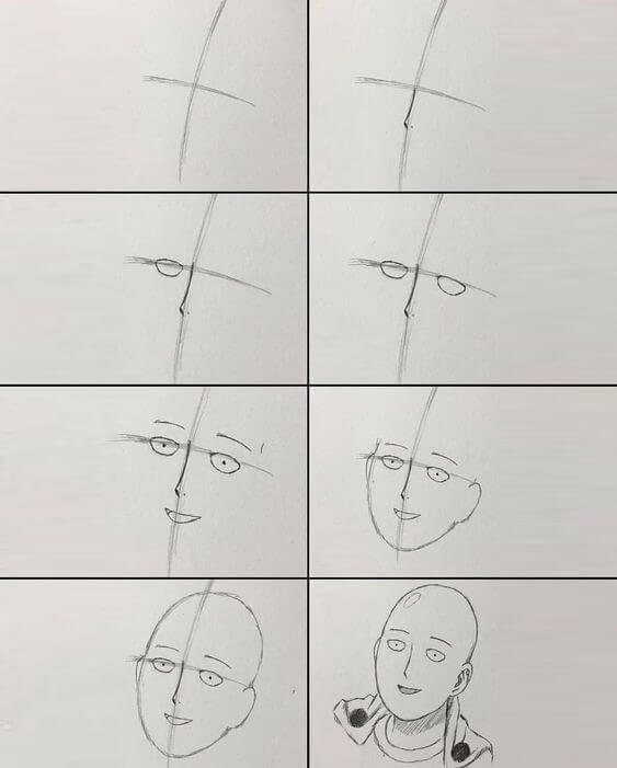 Jak Narysować Saitama One Punch