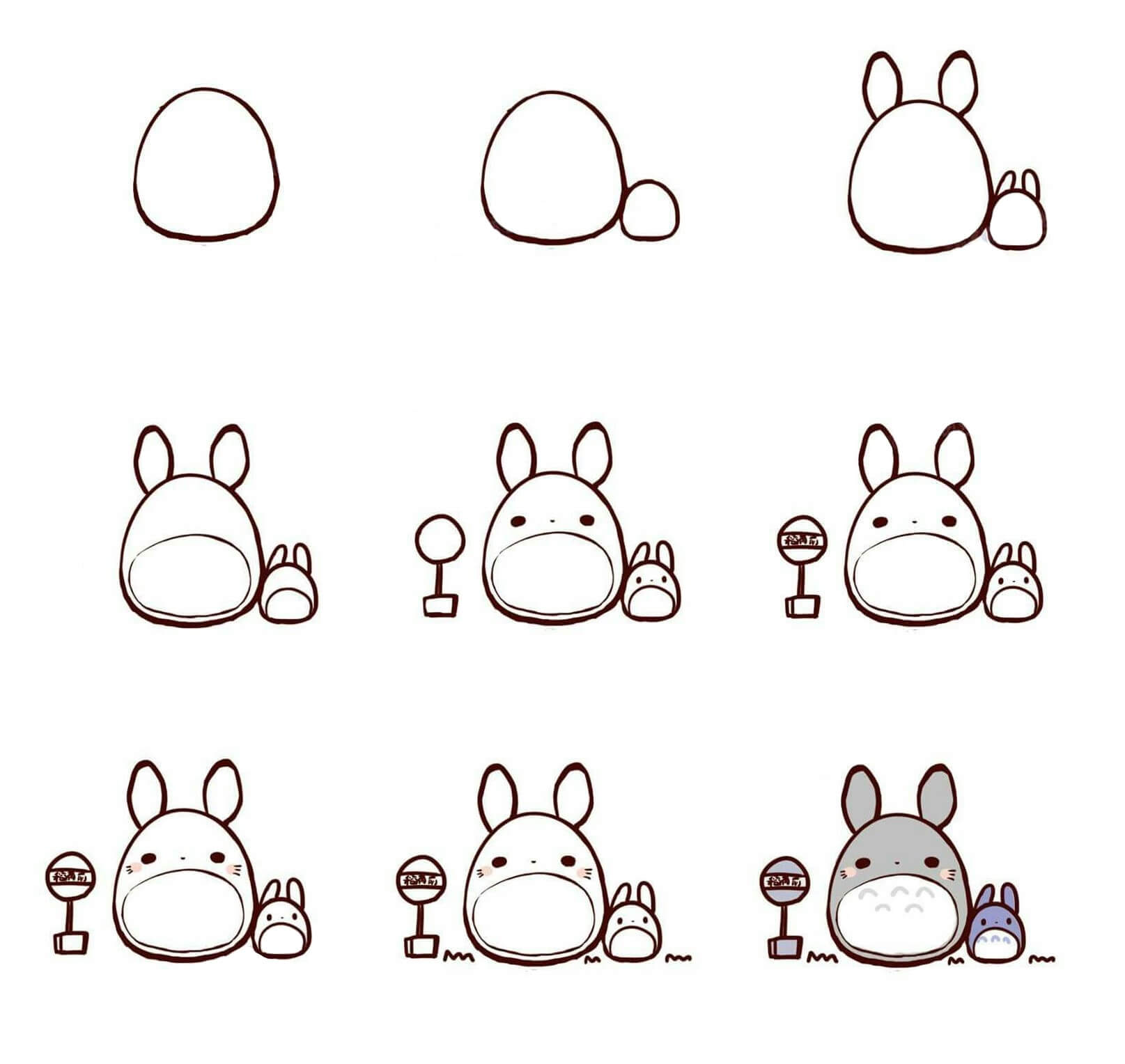 Jak Narysować Śpiący Totoro