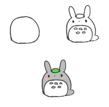 Jak Narysować Tańczący Totoro