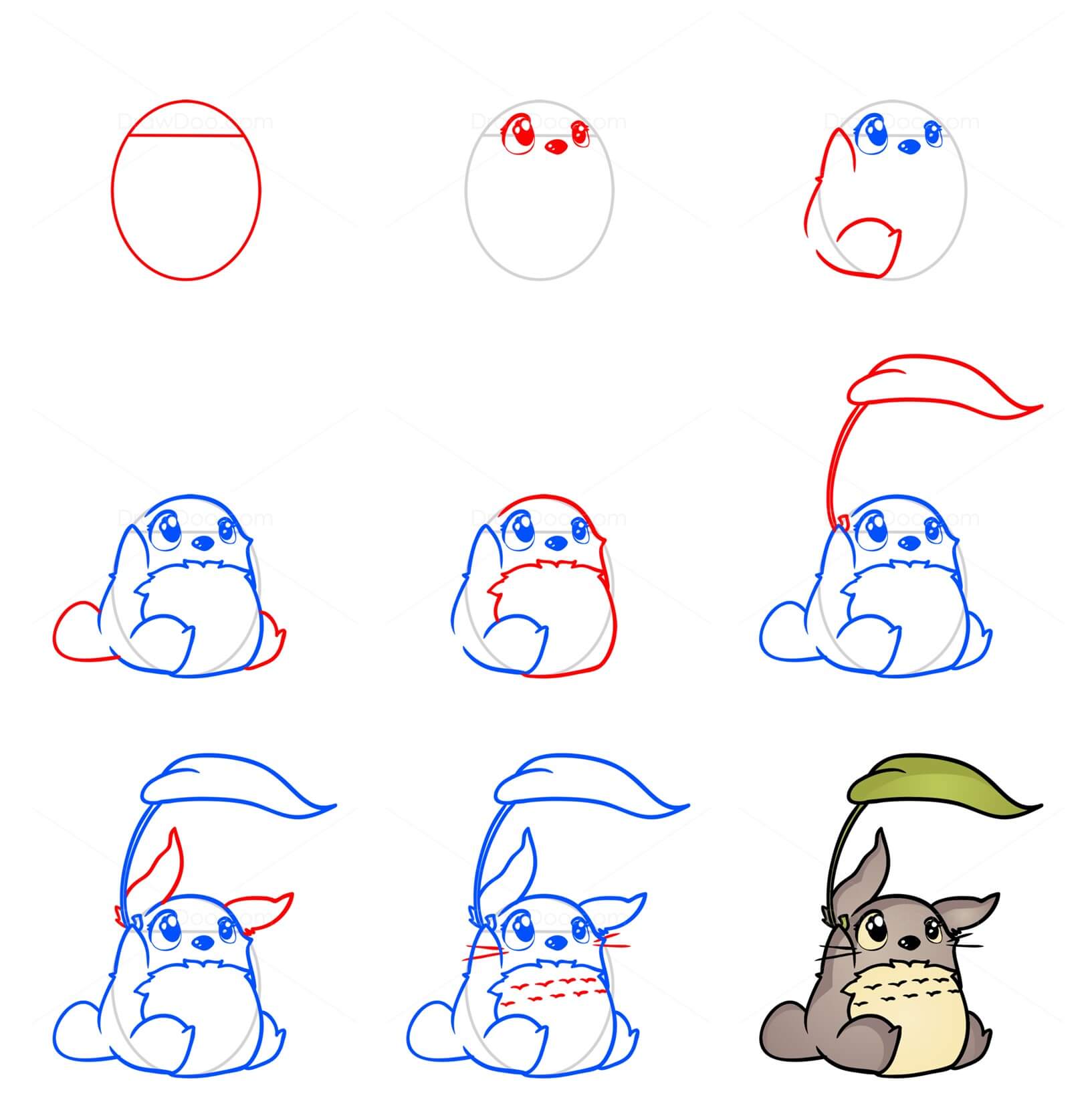 Jak Narysować Totoro
