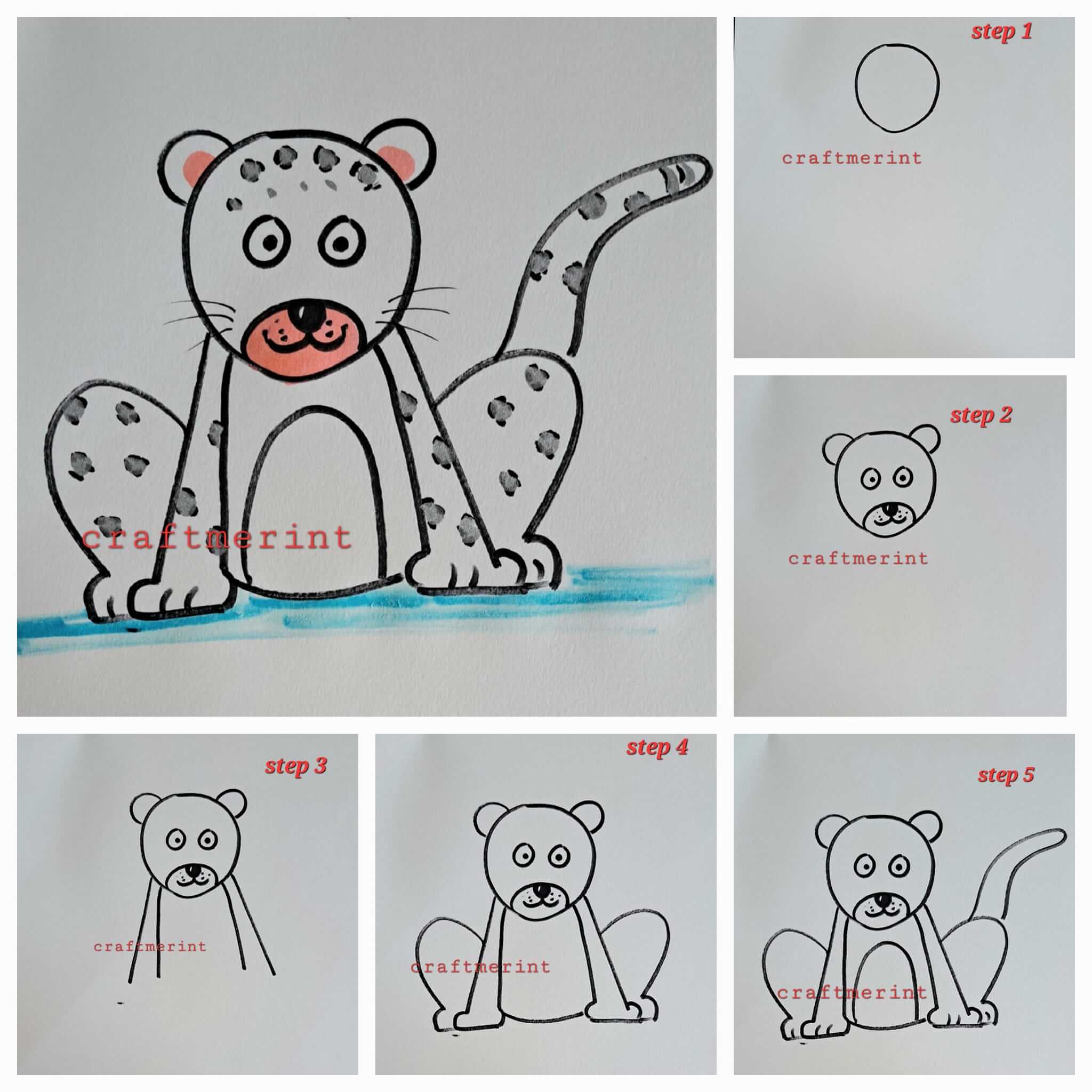 Jak Narysować Gepard potężny